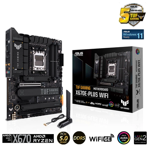 Bo Mạch Chủ Asus Tuf Gaming X670e-plus Wifi (ddr5)