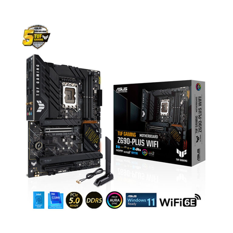 Mainboard ASUS TUF Gaming Z690-PLUS WIFI D5 (Intel Z690, Socket 1700, ATX, 4 khe Ram DDR5)