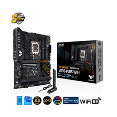  Mainboard ASUS TUF Gaming Z690-PLUS WIFI D5 (Intel Z690, Socket 1700, ATX, 4 khe Ram DDR5) 