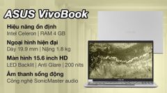  Laptop Asus VivoBook X515MA N4020/4GB/256GB/Win11 (BR480W) 