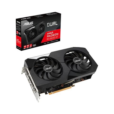 Card màn hình ASUS Dual Radeon RX 6650 XT OC Edition 8GB GDDR6