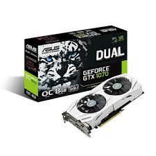  Vga Asus Gtx1070 8G D5 Dual Oc 2 Fan 