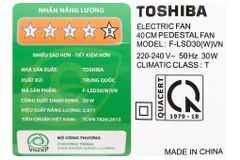  Quạt đứng Toshiba F-LSD30(W)VN 