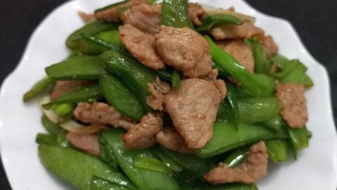 Cách làm đậu hà lan xào thịt heo thơm ngon, nhẹ vị cho bữa ăn