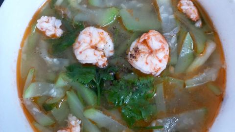 Cách nấu canh bầu nấu tôm tươi thơm mát, thanh đạm cho bữa cơm