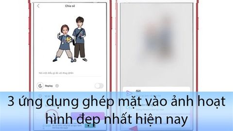 3 app ghép mặt vào ảnh hoạt hình đẹp nhất hiện nay