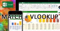  [Video] Cách kết hợp hàm MATCH với VLOOKUP trong Google Sheet chi tiết 