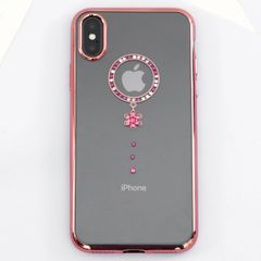  Ốp lưng iPhone X nhựa dẻo Electroplate TPU with diamond OSMIA CK171103 
