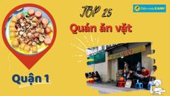  Top 25 quán ăn vặt quận 1 ngon rẻ nổi tiếng đông khách chất lượng nhất 