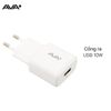 Adapter sạc USB 10W AVA+ DS017A-TB