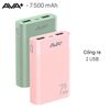 Pin sạc dự phòng 7.500mAh AVA+ Y68