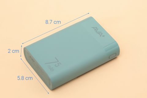 Pin sạc dự phòng 7500mAh AVA+ LJ JP199 Hồng