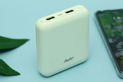  Pin sạc dự phòng 7500mAh AVA+ DS005-BK Xanh Mint 