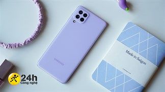 Trải nghiệm tính năng chống rung quang học OIS trên Galaxy A22: Video, hình ảnh sắc nét, không lo bị nhòe khi chụp bằng tay
