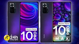 Redmi Note 10 Pro và Note 10 Pro Max được bổ sung thêm phiên bản màu Dark Nebula mới, giá không đổi