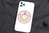 Ốp lưng iPhone 11 Pro Max Nhựa dẻo UV CKTG552 Sao hồng Trắng