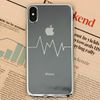 Ốp lưng iPhone XS Max Nhựa dẻo Electroplating nhịp tim COSANO bạc
