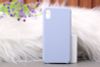 Ốp lưng iPhone Xs Max nhựa dẻo LIQUID SILICONE B JM Xanh khói