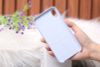 Ốp lưng iPhone Xs Max nhựa dẻo LIQUID SILICONE B JM Xanh khói