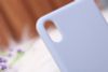 Ốp lưng iPhone Xs Max nhựa dẻo LIQUID SILICONE B JM Xanh khói