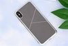 Ốp lưng iPhone XS Max nhựa dẻo TPU Electroplating Triple COSANO Silver