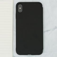  Ốp lưng iPhone XS Max Nắp gập Stand flip MEEKER Đen 
