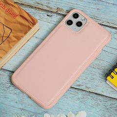  Ốp lưng iPhone 11 Pro Max nhựa cứng viền dẻo PU Candy OSMIA Hồng 