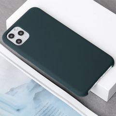  Ốp lưng iPhone 11 Pro Max Nhựa dẻo Liquid silicone B JM Xanh rừng thẳm 