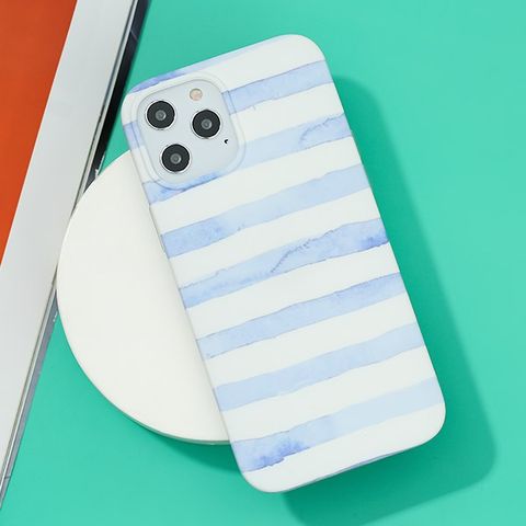 Ốp lưng iPhone 12 Pro Max Nhựa dẻo Matte IMD COSANO CN1026 Xanh