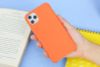 Ốp lưng iPhone 11 Pro Max nhựa dẻo LIQUID SILICONE B JM Clementine (Cam)