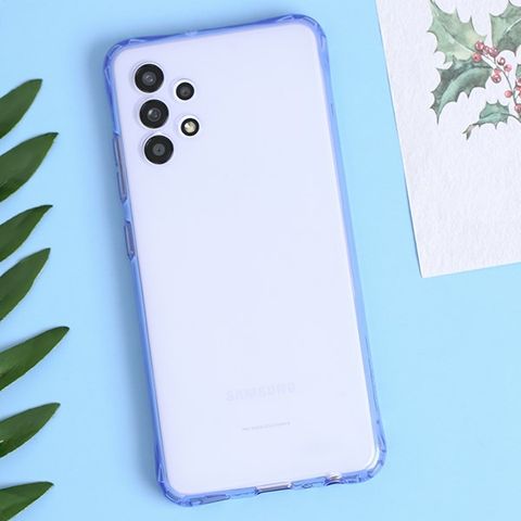 Ốp lưng Galaxy A32 Nhựa dẻo Cons II JM Tím