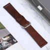 Dây da đồng hồ 22 mm nâu DVM1K3