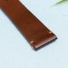 Dây da đồng hồ 18 mm nâu DVM1K5