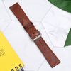 Dây da đồng hồ DVM2K1 Nâu nhạt size 20mm