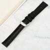 Dây da đồng hồ 16 mm đen G024
