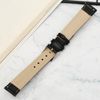 Dây da đồng hồ 16 mm đen G024