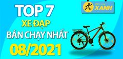  Top 7 Xe Đạp bán chạy nhất đến Tháng 8/2021 tại Trung Tâm Bảo Hành 