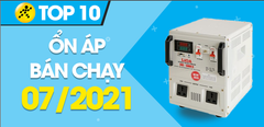  Top 10 Ổn áp bán chạy nhất tháng 7/2021 tại Trung Tâm Bảo Hành 