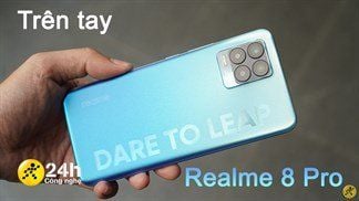 Trên tay Realme 8 Pro: Ngoại hình trẻ trung gây ấn tượng, camera chính 108 MP và sạc nhanh công suất 50 W