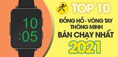  Top 10 đồng hồ-vòng tay thông minh bán chạy nhất năm 2021 tại Trung Tâm Bảo Hành 