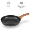 Chảo nhôm sâu chống dính đáy từ 24cm Kangaroo KG662S
