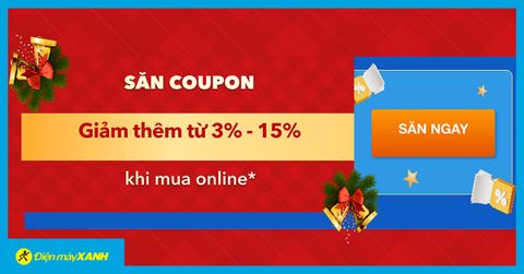 Siêu Coupon săn mã giảm giá từ 3-15% khi mua hàng tại Trung Tâm Bảo Hành