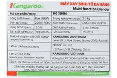  Máy xay sinh tố Kangaroo KG3B6M 
