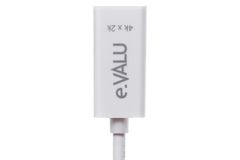  Adapter chuyển Mini DisplayPort - HDMI Female 10cm eValu LT8611SX Trắng 