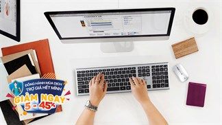 Mua đi chờ chi: Sắm liền tay bộ đôi bàn phím và chuột máy tính cực xịn, đồng hành mùa dịch giảm tất tay ngại gì về giá