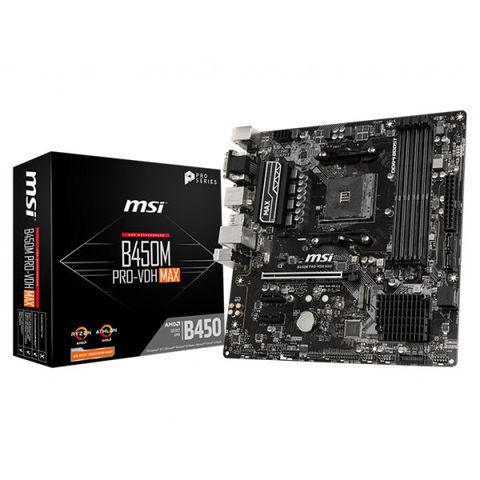 Mainboard Msi B450m Pro-vdh Max (amd)
