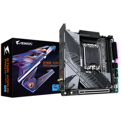  Mainboard Gigabyte B760I Aorus Pro (rev. 1.x) | Intel B760, Socket 1700, Mini-ITX, 2 khe DDR5 