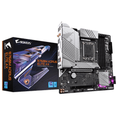  Mainboard Gigabyte B760M Aorus Elite AX | Intel B760, Socket 1700, Micro ATX, 4 khe DDR5 