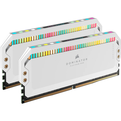 RAM Corsair Dominator Platinum White 64GB (2x32GB) RGB 5600 DDR5 (CMT64GX5M2B5600C40W)
