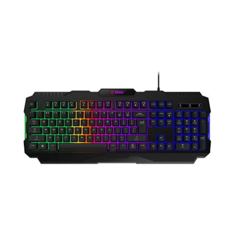 Bàn phím giả cơ gaming MSI FORGE GK100 (màu đen)